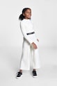 Michael Kors longsleeve dziecięcy z elastanem beżowy R15207.114.150