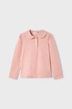 Mayoral longsleeve dziecięcy z elastanem różowy 131.6A.Mini.9BYX