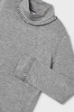 Dziewczynka Mayoral longsleeve dziecięcy 145.6D.Mini.9BYX szary