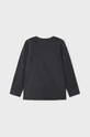 Dziewczynka Mayoral longsleeve bawełniany dziecięcy 4015.6M.Mini.9BYX szary
