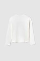 Mayoral longsleeve bawełniany dziecięcy 7047.8E.Junior.9BYX szary AW23