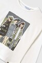 Dziewczynka Mayoral longsleeve bawełniany dziecięcy 7047.8E.Junior.9BYX szary