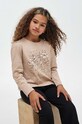 Mayoral gyerek pamut hosszú ujjú felső pamut bézs 7053.8F.Junior.9BYX