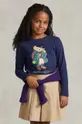 σκούρο μπλε Παιδικό μακρυμάνικο Polo Ralph Lauren Για κορίτσια