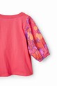 Desigual maglietta 23WGTK13 rosa