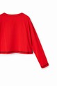 Desigual longsleeve bawełniany dziecięcy 23WGTK17