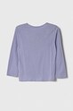 United Colors of Benetton gyerek pamut hosszú ujjú felső 3096G10A4.P.SEASONAL lila AW23
