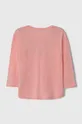 United Colors of Benetton longsleeve in cotone bambino/a rosa