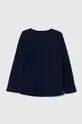 United Colors of Benetton longsleeve in cotone bambino/a blu navy