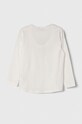 United Colors of Benetton gyerek pamut hosszú ujjú felső 3096G10AG.P.SEASONAL fehér AW23