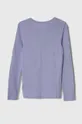 United Colors of Benetton maglietta a maniche lunghe per bambini violetto