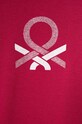 Lány United Colors of Benetton gyerek pamut hosszú ujjú felső 3I9WG10A3.P.SEASONAL rózsaszín