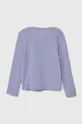 United Colors of Benetton longsleeve in cotone bambino/a violetto