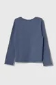 United Colors of Benetton longsleeve in cotone bambino/a blu