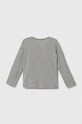 United Colors of Benetton longsleeve bawełniany dziecięcy 3VR5G10AY.P.SEASONAL szary AW23