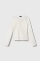 bianco Sisley maglietta a maniche lunghe per bambini Ragazze