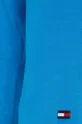 niebieski Tommy Hilfiger longsleeve bawełniany dziecięcy