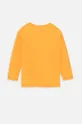 Otroška dolga majica Coccodrillo oranžna