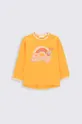 oranžová Tričko s dlhým rukávom pre bábätká Coccodrillo Dievčenský