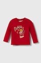 Guess longsleeve copii imprimeu rosu K3BI08.KBY63.9BYX