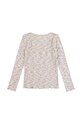 Детска блуза с дълги ръкави Levi's 4EJ164 бежов AW23