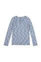Levi's longsleeve dziecięcy okrągły niebieski 4EJ164