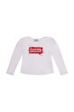 Pinko Up longsleeve copii print alb F3PIBGTH155