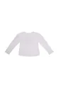 Pinko Up maglietta a maniche lunghe per bambini bianco