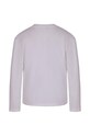 Pinko Up longsleeve bawełniany dziecięcy F3PIJGTH140 biały AW23
