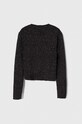 United Colors of Benetton sweter dziecięcy 15BJC106C.G.SEASONAL czarny AW23