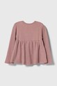 United Colors of Benetton maglietta a maniche lunghe per bambini 31F5G10BI.P.SEASONAL rosa AW23