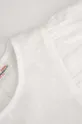 biela Detská bavlnená blúzka Coccodrillo