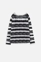 Coccodrillo longsleeve dziecięcy ZC3143104MGJ czarny AW23