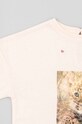 Dziewczynka zippy longsleeve bawełniany niemowlęcy 3105568701 różowy
