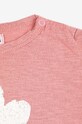 Djevojčice Pamučna majica dugih rukava za bebe Bobo Choses 223AB009 roza