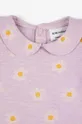 Majica z dolgimi rokavi za dojenčka Bobo Choses vijolična