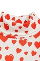 Chłopiec Mini Rodini longsleeve bawełniany dziecięcy 2372011600 czerwony