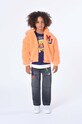 Marc Jacobs longsleeve bawełniany dziecięcy x Garfield W25607.86.108 granatowy