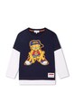 Marc Jacobs gyerek pamut hosszú ujjú felső x Garfield pamut sötétkék W25607.114.150