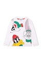Dětské bavlněné tričko s dlouhým rukávem Marc Jacobs x Looney Tunes kulatý bílá W25610.86.108