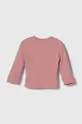 Dječja majica dugih rukava Calvin Klein Jeans roza