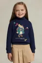 mornarsko plava Dječja majica dugih rukava Polo Ralph Lauren Dječji