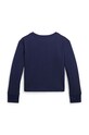 Dziewczynka Polo Ralph Lauren longsleeve bawełniany dziecięcy 312916817001 granatowy