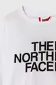 Otroška bombažna majica z dolgimi rokavi The North Face L/S EASY TEE  100 % Bombaž