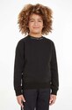 Blúzka Calvin Klein Jeans bez kapucne čierna IB0IB01864.9BYX