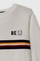 Fiú United Colors of Benetton gyerek pamut hosszú ujjú felső 3VR5G10AT.P.SEASONAL fehér