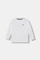 Lacoste longsleeve bawełniany dziecięcy bawełna biały TJ1123