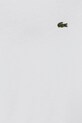 Chłopiec Lacoste longsleeve bawełniany dziecięcy TJ1123 biały