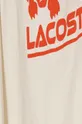 béžová Detská bavlnená košeľa s dlhým rukávom Lacoste