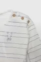 Detské bavlnené tričko s dlhým rukávom United Colors of Benetton  100 % Bavlna
